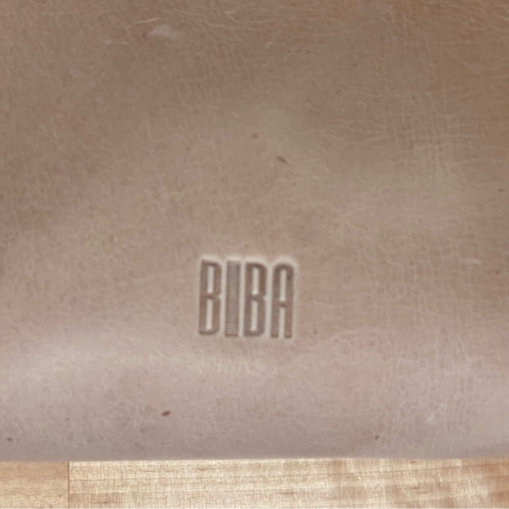 Biba Spanish Leather Zip Clutch - Picture 2 of 8